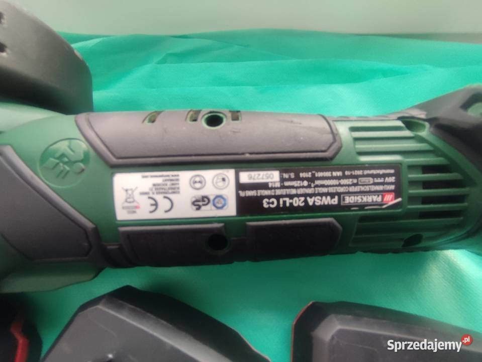 Szlifierka kątowa akumulatorowa parkside Łódź sprzedam