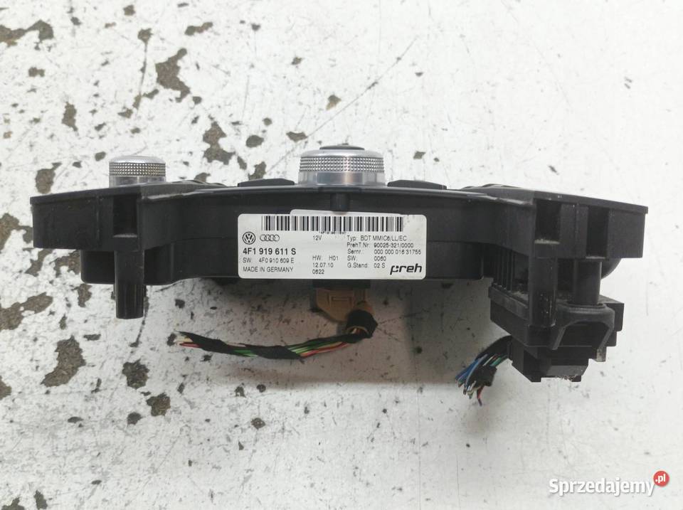 PANEL STEROWANIA 4F1919611S Audi A6 III 20042011 osobowe