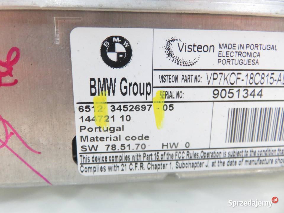 RADIO MINI MINI R56 3452697 małopolskie sprzedam