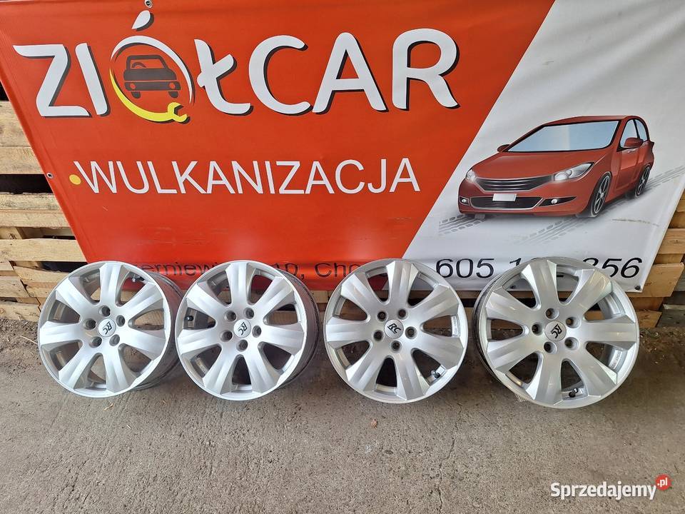 Alufelgi 5x108 16 ET45 RC Peugeot Opel Ford Samochodowe kujawsko-pomorskie Choceń