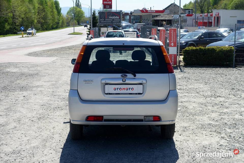 Subaru Justy 13 90 4x4 Klima KSerwisowa Komplet G3X Justy Buczkowice sprzedam