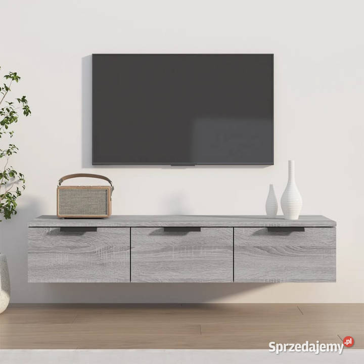 Szafka ścienna szary dąb sonoma 102x30x20