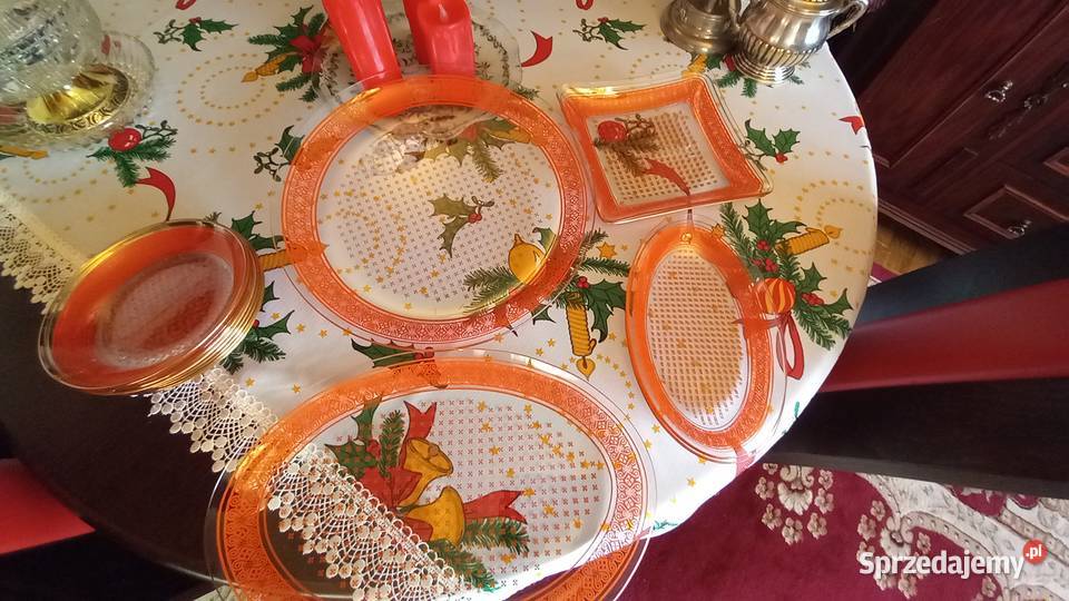 Zastawa stołowaszkło ołowiowe Warszawa