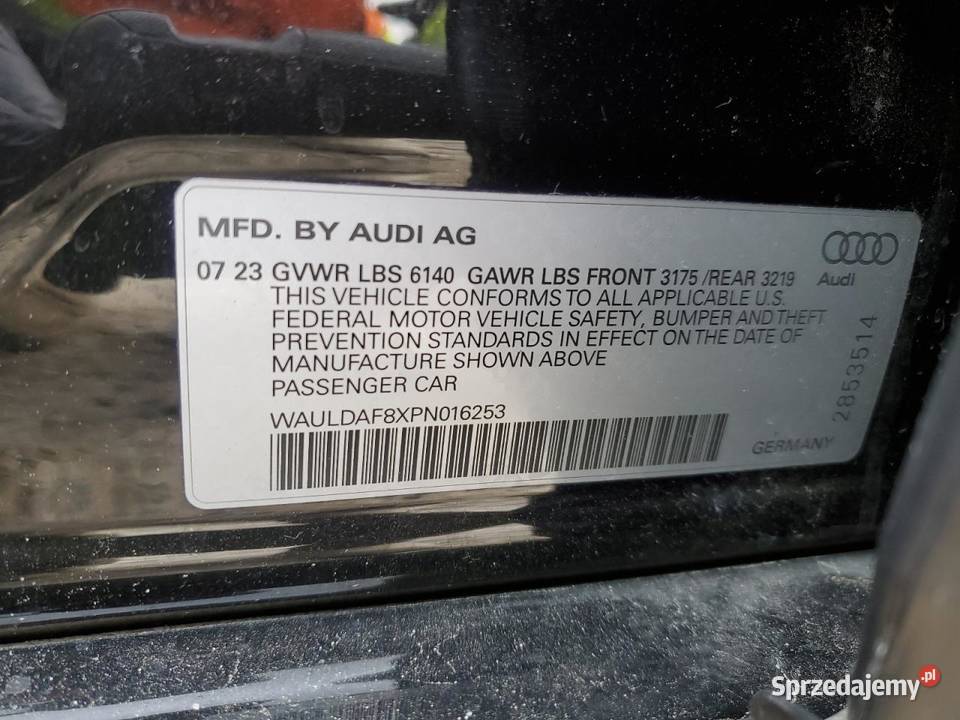 2023 AUDI A8 L Bełchatów sprzedam