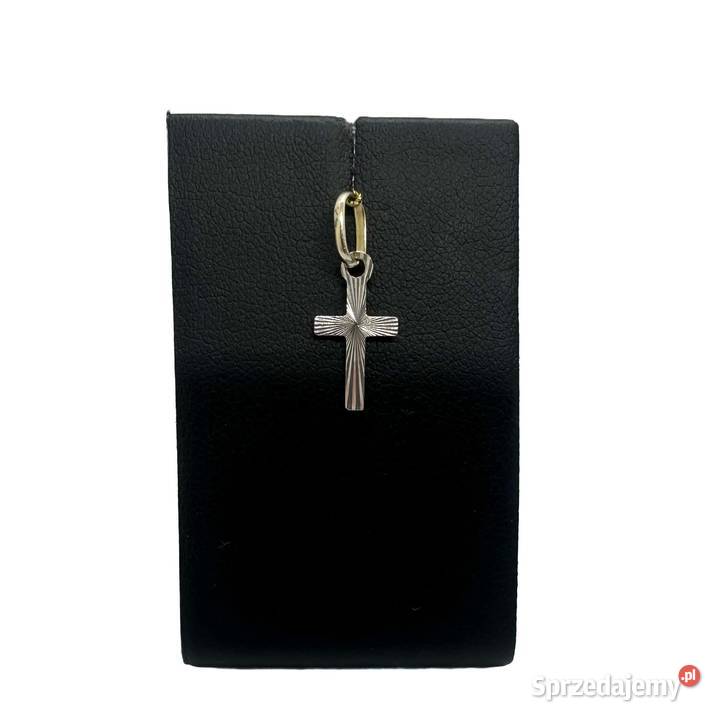 Złota zawieszka pr 585 027g Krzyżyk Elbląg