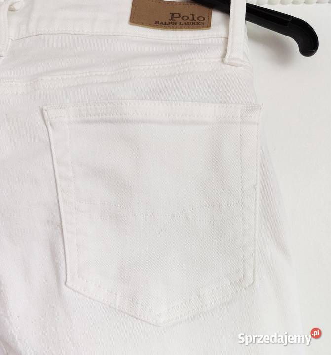 Białe spodnie jeansy Polo Ralph Lauren The Szczecin