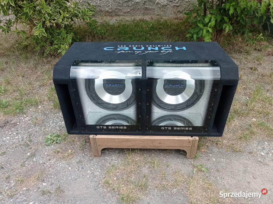 Tuba Skrzynia Basowa Subwoofer CRUNCH GTS 800 Dzierżoniów