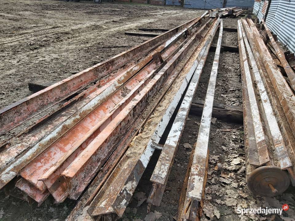 Dwuteowi Szyny Stal Tregle stalowe 220mm 240mm sprzedam