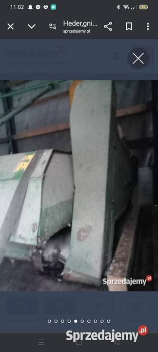 Kemper Heder gniotownik sieczkarnia Krone easy Do hodowli zwierząt Piotrków Trybunalski