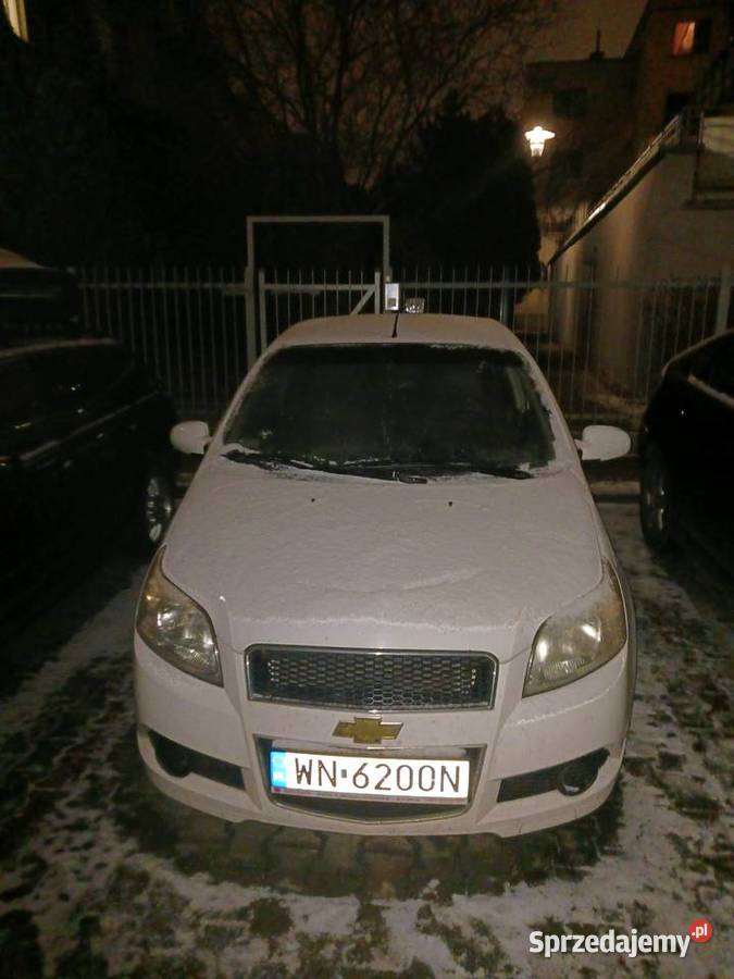 Chevrolet Aveo 14Mazowieckie WarszawaOpony 1399cm3 mazowieckie