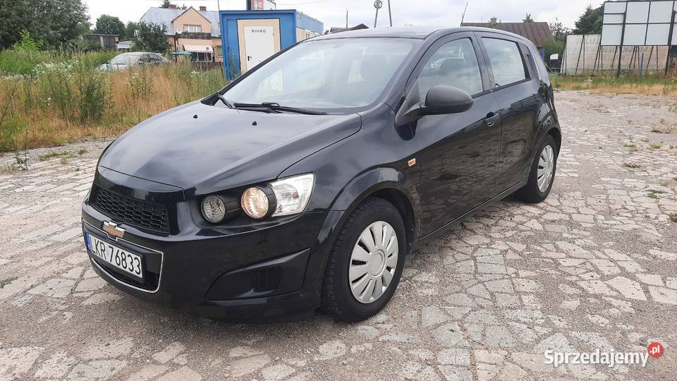 Chevrolet Aveo 12 16V BGaz 86 2013 r Klima tempomat Kraśnik
