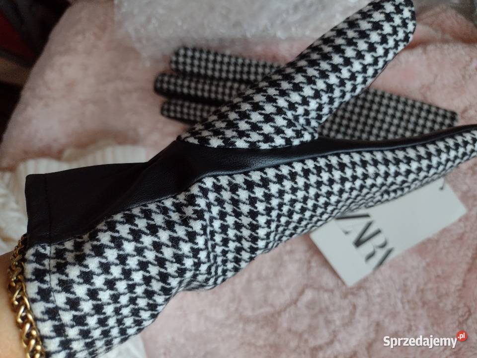 ZARA Ekskluzywne rękawiczki biznesowe z Madrytu Dla kobiet Kraków