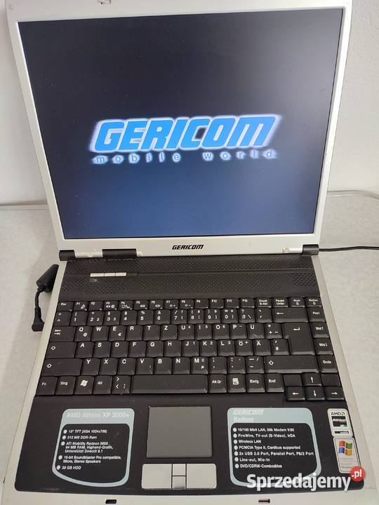 laptop Gericom Myszków sprzedam