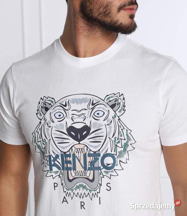 Tshirt męski Kenzo idealny na co dzień rozmiar