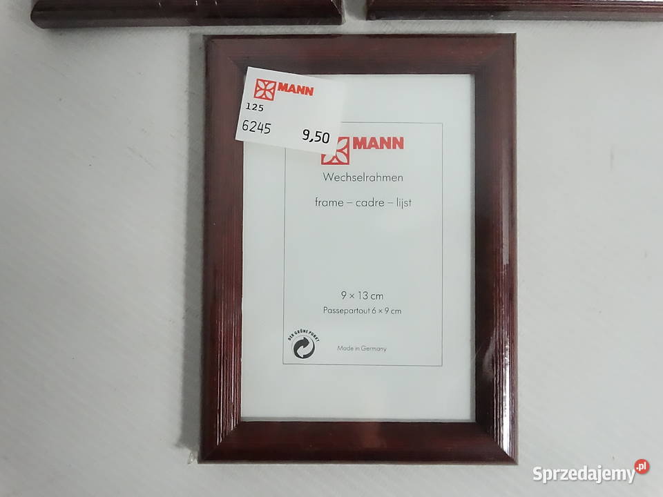 Komplet 5 nowych ramek na zdjęcia MANN 9x13 lubelskie Biłgoraj