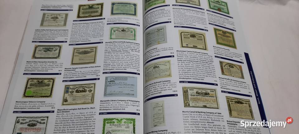 katalog aukcyjny papierów wartościowych 60 Numizmatyka