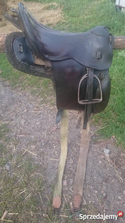 oryginalne siodło żołnierskie wielkopolskie