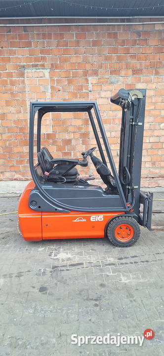 wózek widłowy Linde E16 elektryczny Goszczyn