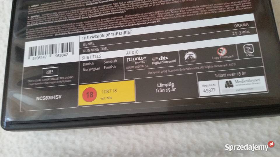 A Mel Gibson film THE PASSION OF THE CHRIST Filmy Puławy