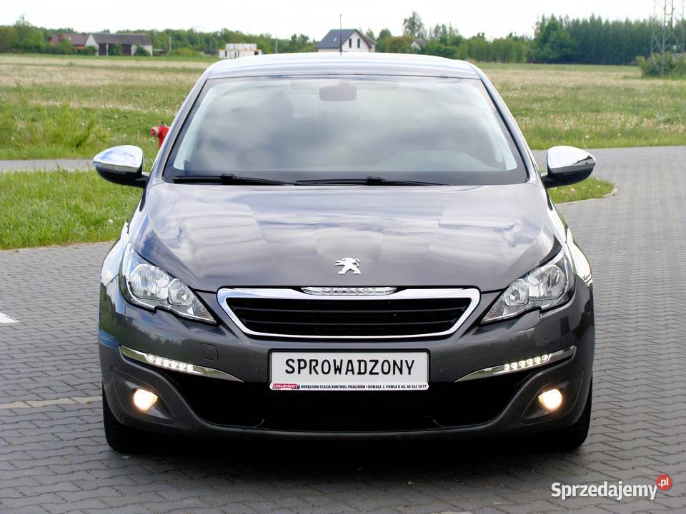 Peugeot 308 16 HDI t9 sprowadzony LED isofix mazowieckie Radom