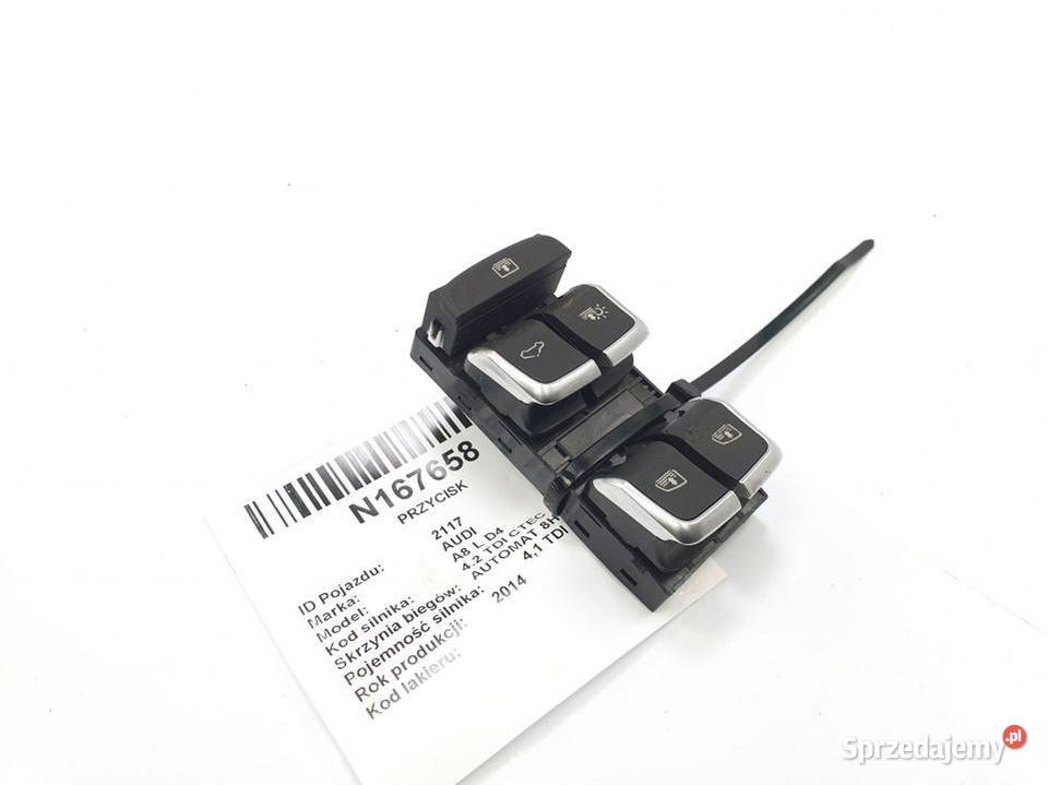 PRZYCISK AUDI A8 L D4 4H0959851G Pozostałe