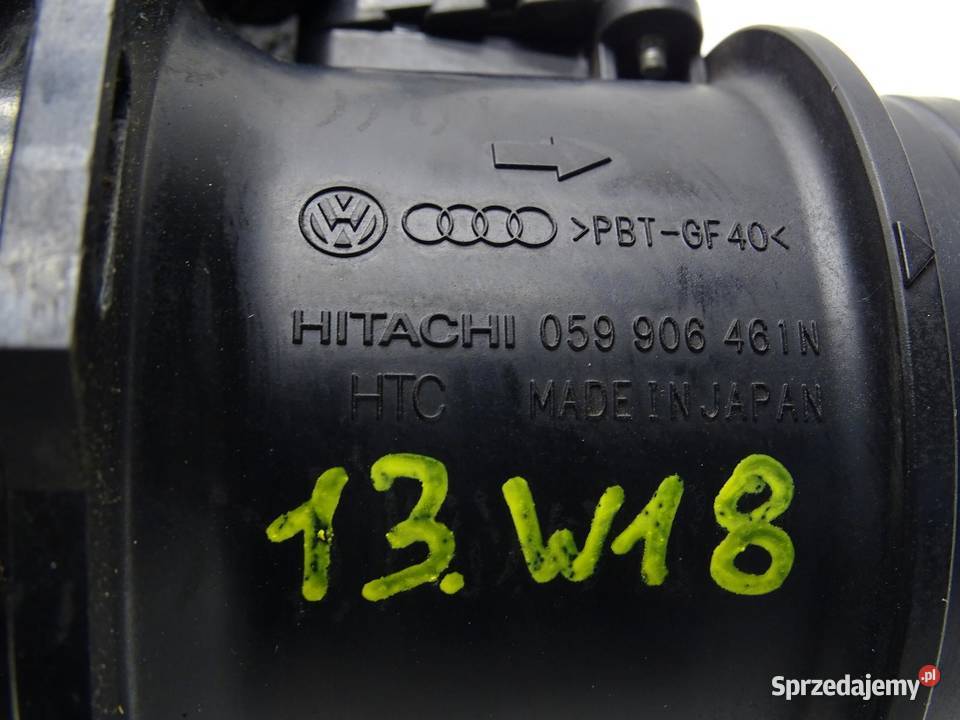 PRZEPŁYWOMIERZ POWIETRZA 059906461N AUDI A4 B8 sprzedam