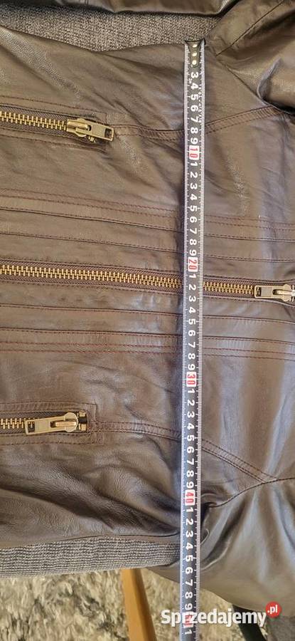 Kurtka skora naturalna brąz r SM Wiosenna/Jesienna  Odzież damska zachodniopomorskie Szczecin