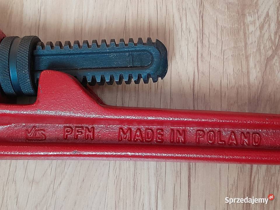 Klucz nastawny do rur RWUf 60 Made In Poland Polkowice
