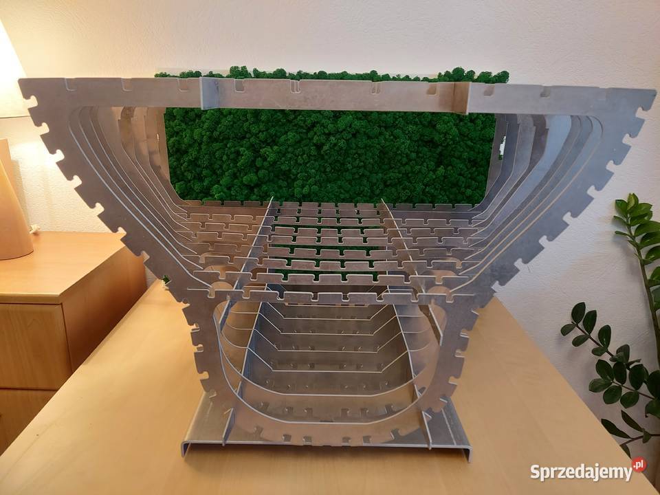 Model części kadłuba statku Aluminium pomorskie Gdynia