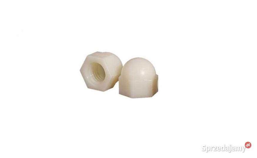 M12 Nakrętki kołpakowe sześciokątne plastikowe Rydułtowy