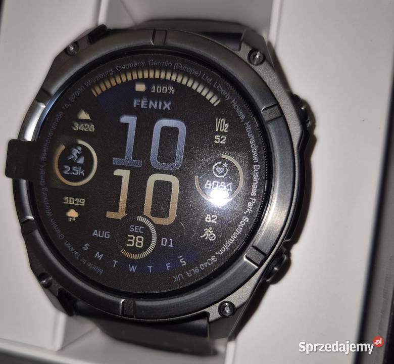 Garmin 8 Amoled Sapphire DLC Titanium 47mm Unisex
