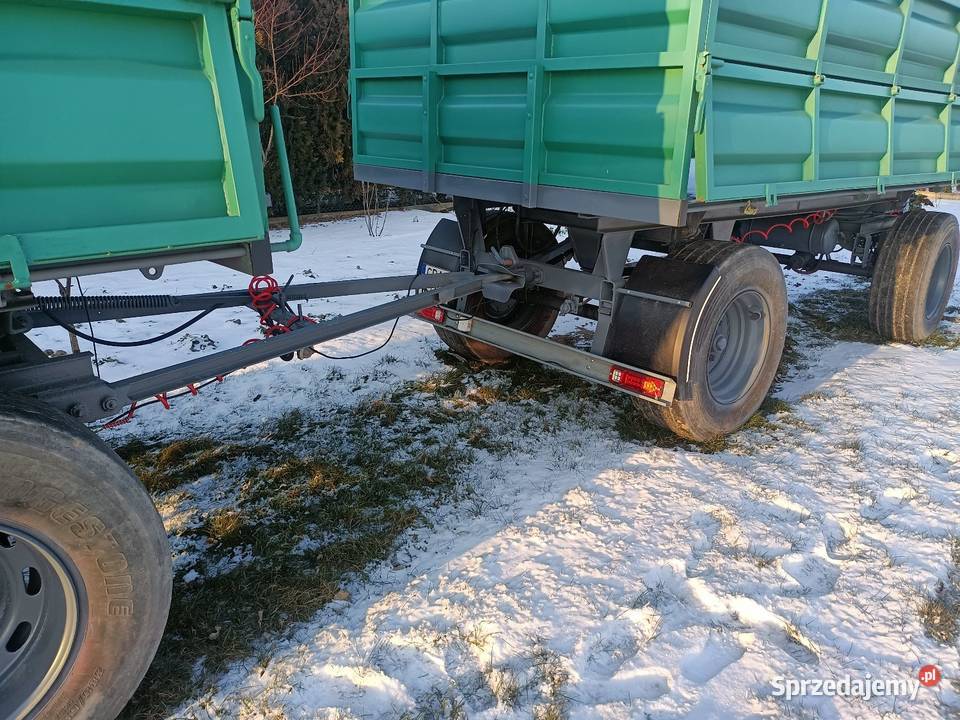Przyczepa wywrotka nieuszkodzony Przyczepy rolnicze kujawsko-pomorskie Radziejów