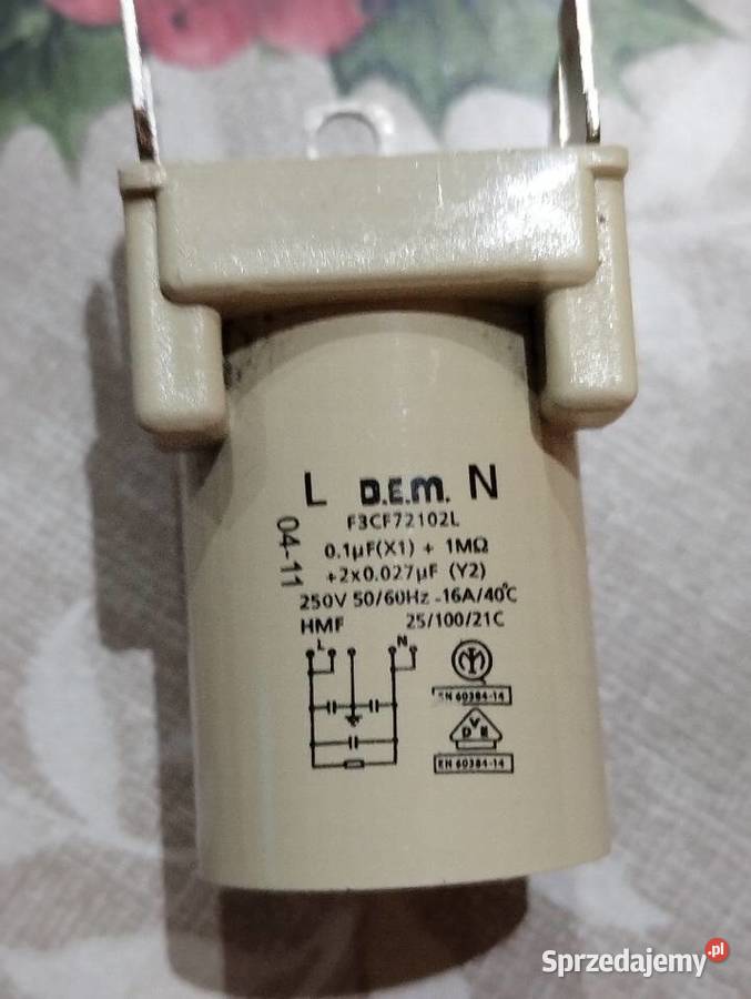 Filtr DEM F3CF72102L pralka Whirlpool AWG ARDO Beko Candy Katowice ...