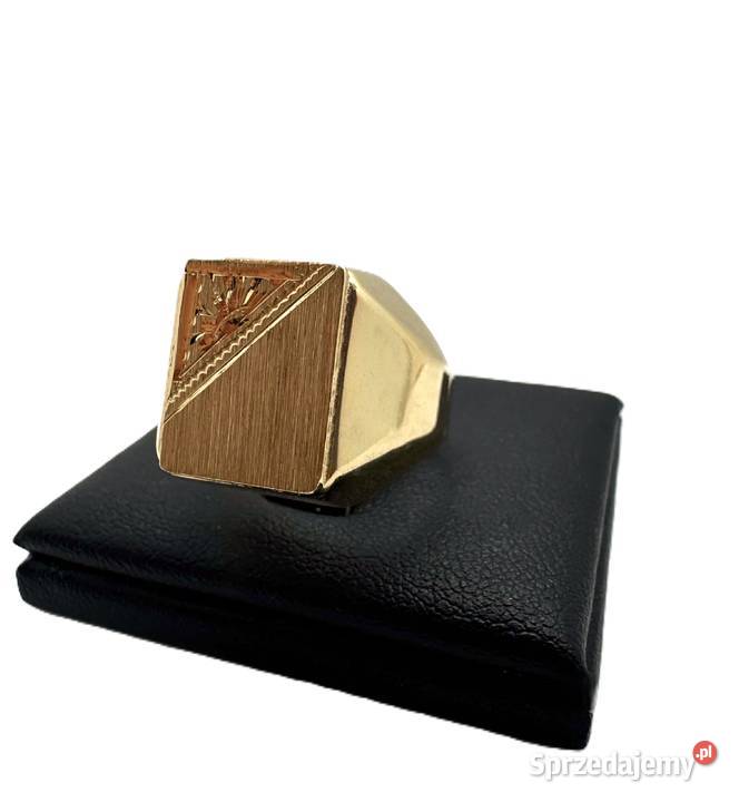 Złoty Sygnet pr 585 765g R23 Sygnety Elbląg