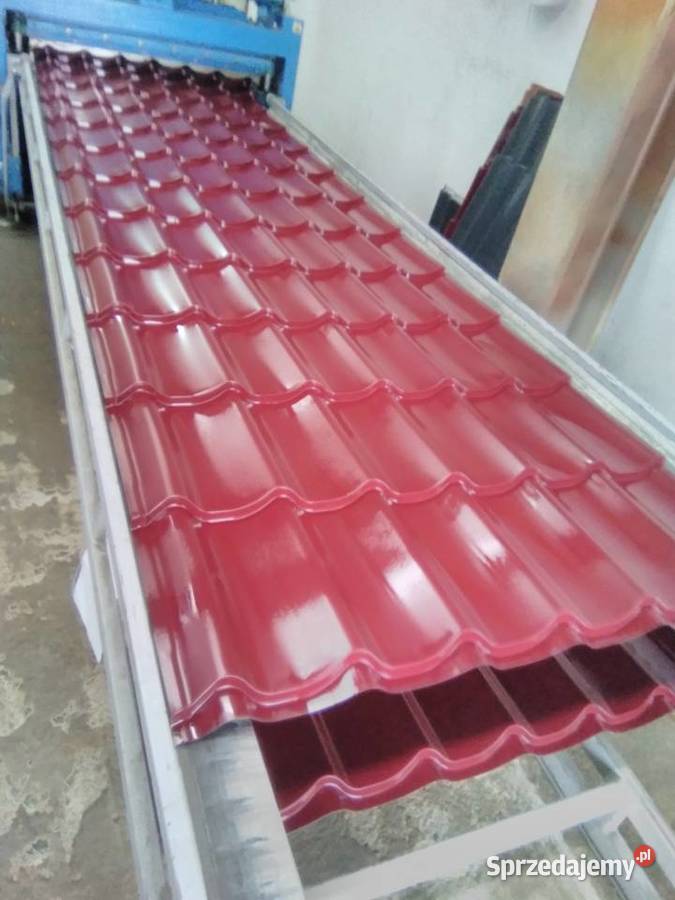 Blachodachówka KORA solidna i wytrzymała prosto Osławica