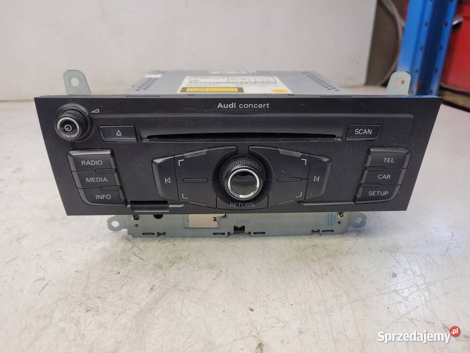 RADIO ZMIENIARKA CD AUDI A4 B8 A5 Q5 8T2035186C śląskie Przystajń