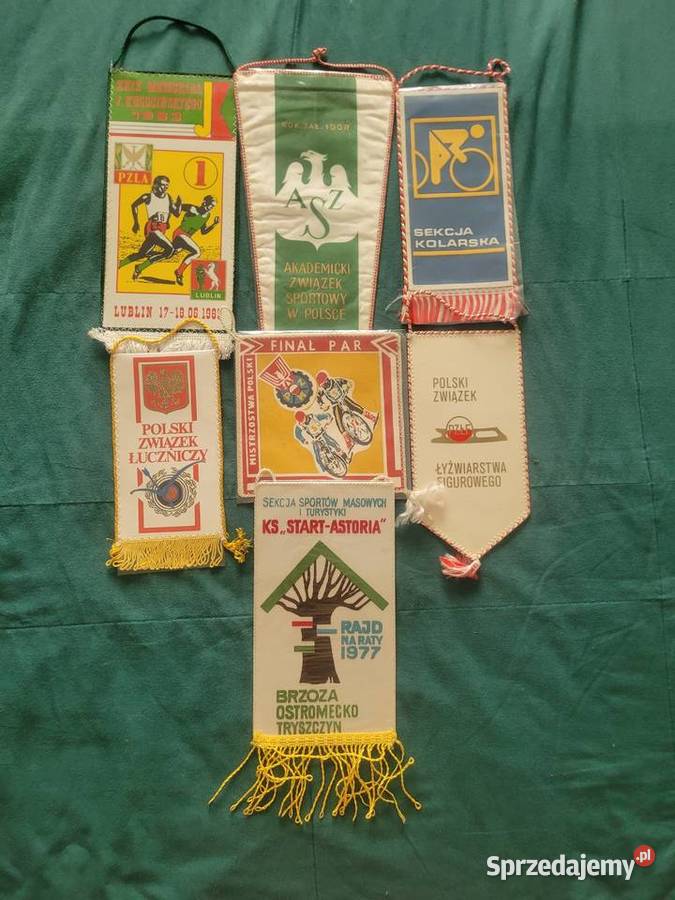 proporczyki klubowe z PRL Pozostałe Łódź