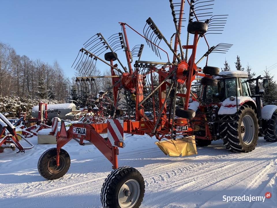 Zgrabiarka 2 karuzelowa Fella TS 800 8m mazowieckie Myszyniec
