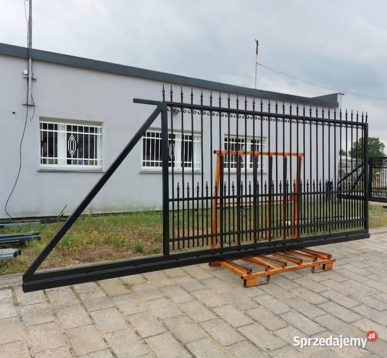 Brama przesuwna skrzydło metal Dom i Ogród Rakoszyce