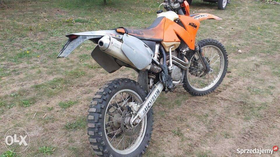 Sprzedam KTM EXC 520 elektryczny starter Brzeg Dolny