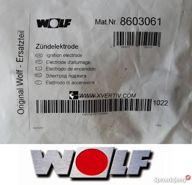 Piec Wolf CGBCGSCGWCSZ Elektroda Zapłonowa do