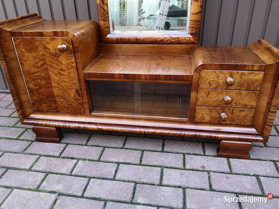 Toaletka ARTDECO Orzech Unikat Stara Antyk