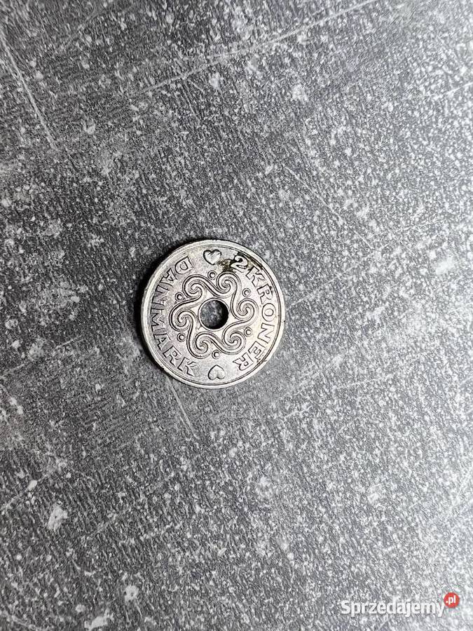 Moneta 2 kroner 2 korony Danmark Dania 2000 r Numizmatyka Numizmatyka