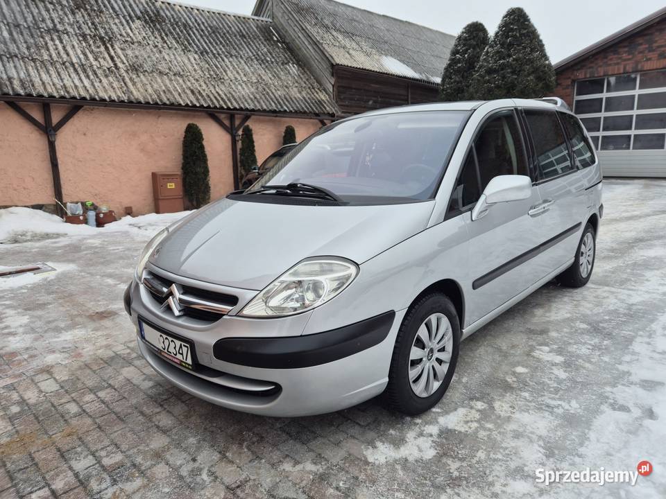 Citroen C8 20HDI Automat przebieg 160 kurtyny powietrzne Śliwice