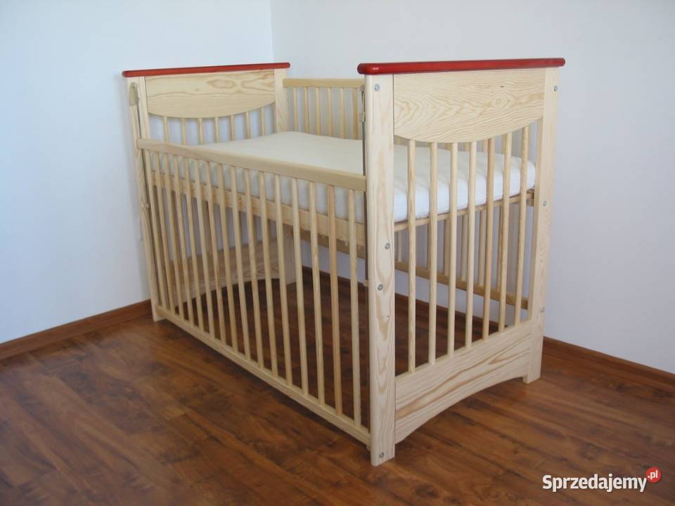 Łóżeczko 12060 Mati opuszczany bok wielkopolskie Złotów