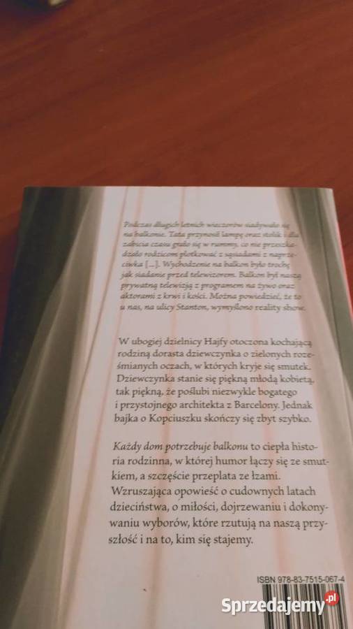 każdy dom potrzebuje balkonu rina frank Poznań