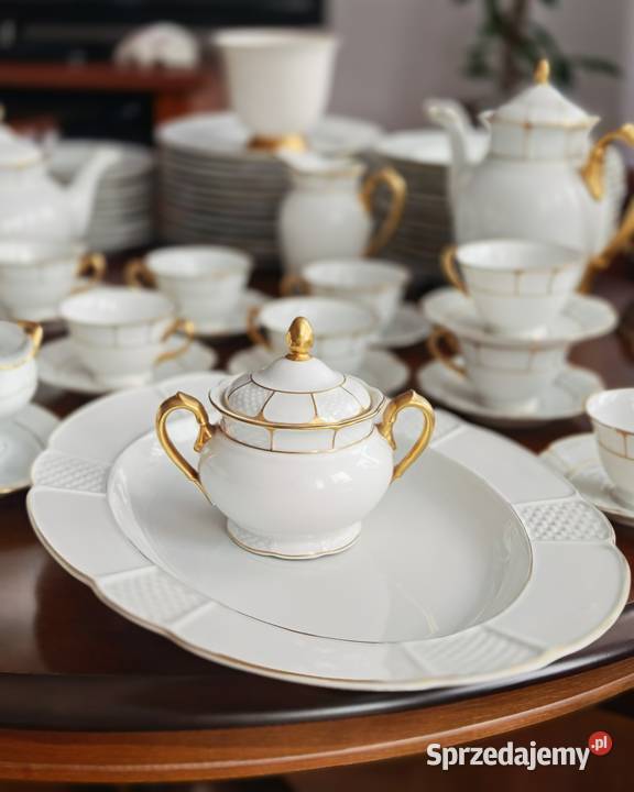 Porcelana Rosenthal barrock unikat 1926r obiad