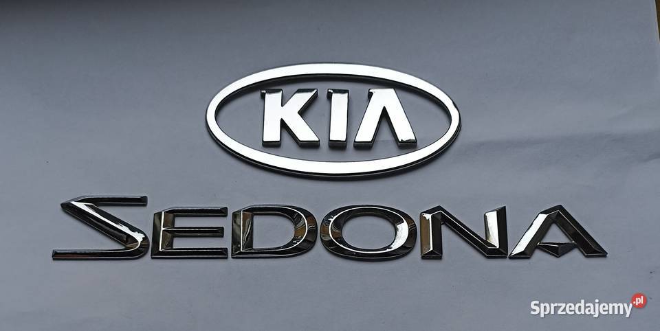 Napis emblemat Kia Sedona I 9805r Lipno sprzedam
