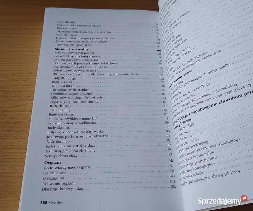 Hot sex czyli Seks bez tabu Tracey Cox Gdańsk sprzedam