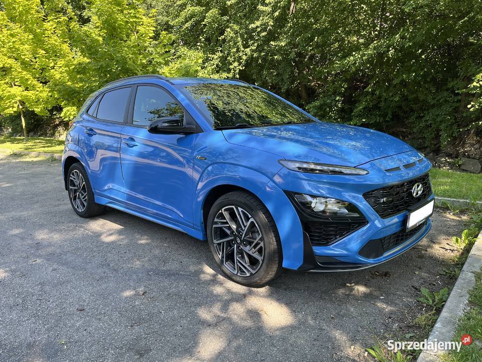 Hyundai Kona SUV 4x4 Automat Nline 200 Rok produkcji 2022 Bielsko-Biała